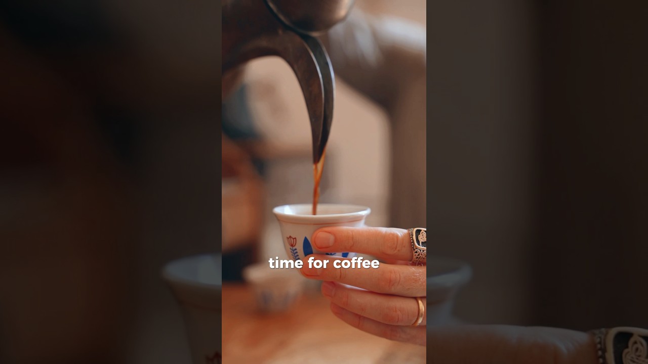 How to Make Arabic Coffee at home! #saudiarabia #coffee #arabiccoffee
