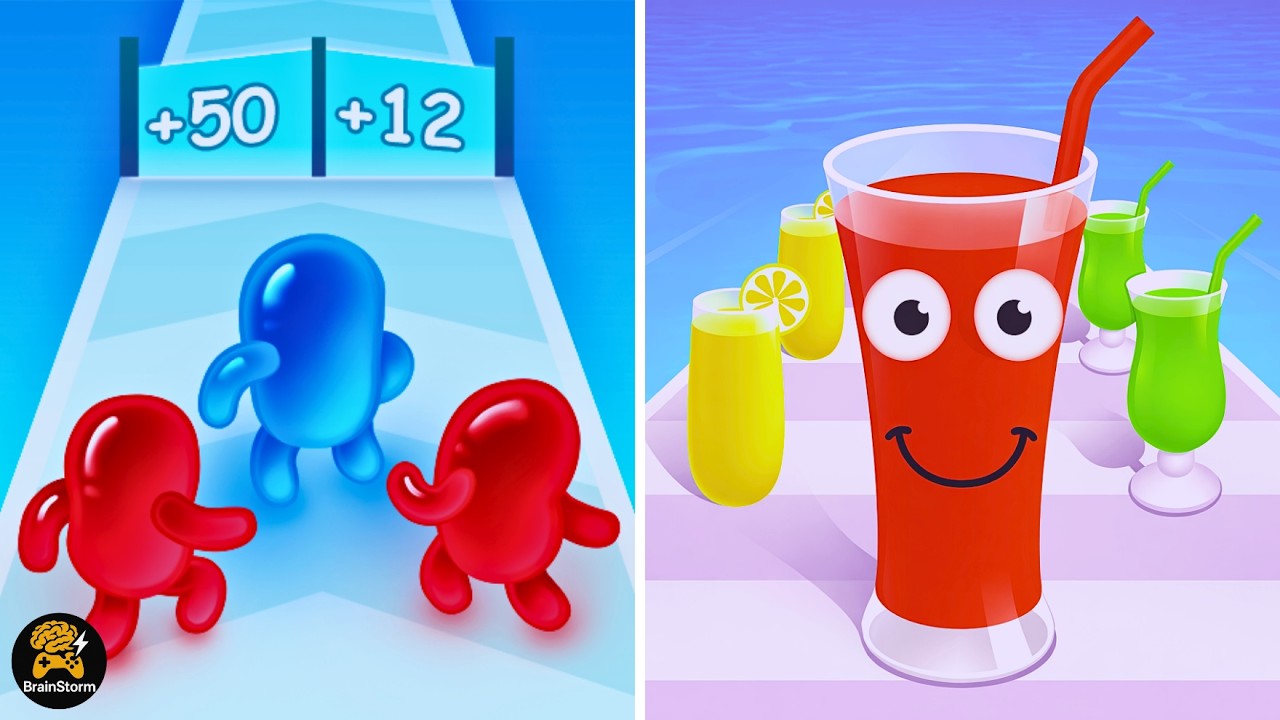 Juice Run Vs Join Blob Clash 3D | Max Gameplay | New Update(Android, iOS)