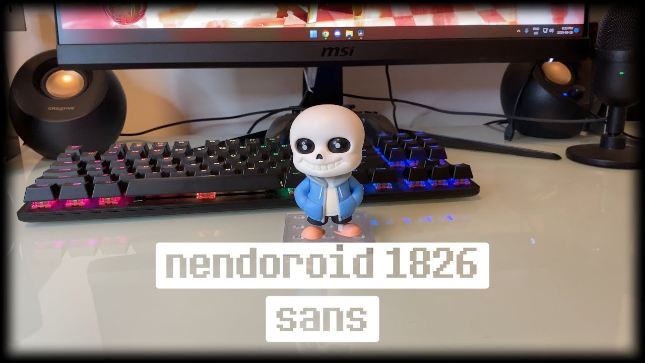 Unboxing Nendoroid 1826 - Undertale sans