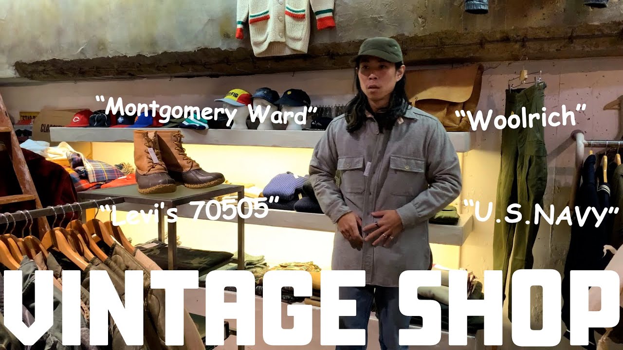 【大興奮】1920年代のビンテージシャツ!?大阪最強のミリタリー古着屋とは…@MAGNETS