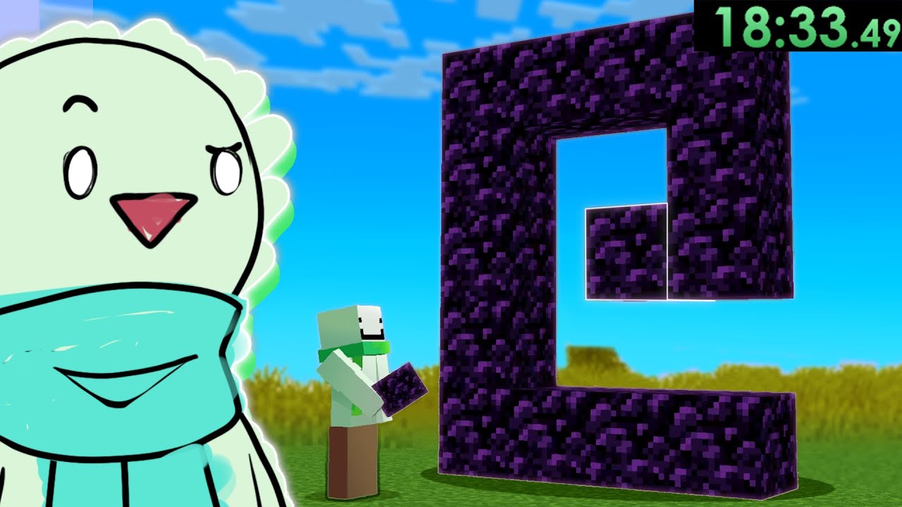 So lief mein ERSTER Minecraft Speedrun..