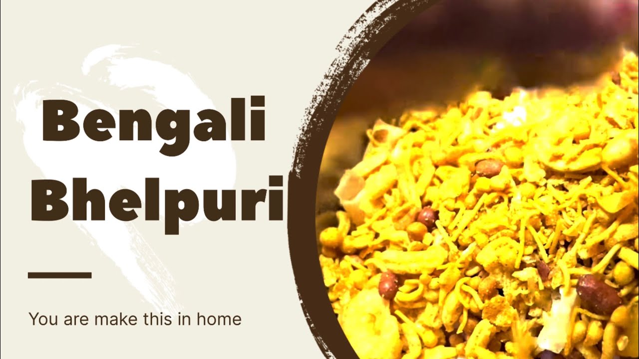 The BEST Way to Make Jhalmuri Like a Bangladeshi PRO । Bengali famous jhalmuri making ￼