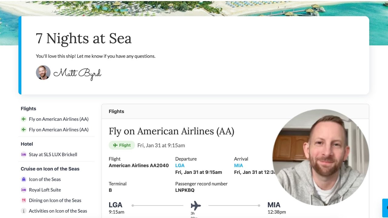 Create a cruise itinerary in less than 60 seconds with TravelJoy