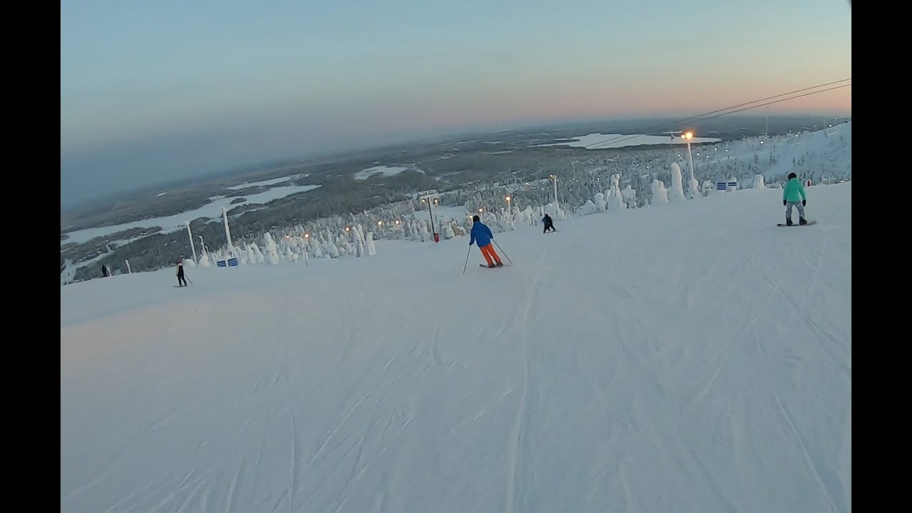 Ruka 2024 downhill skiing
