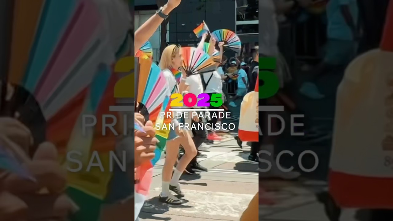 2025 San Francisco Pride Parade Moments You Can&rsquo;t Miss | Love is Love🌈  #pridemonth #sanfrancisco