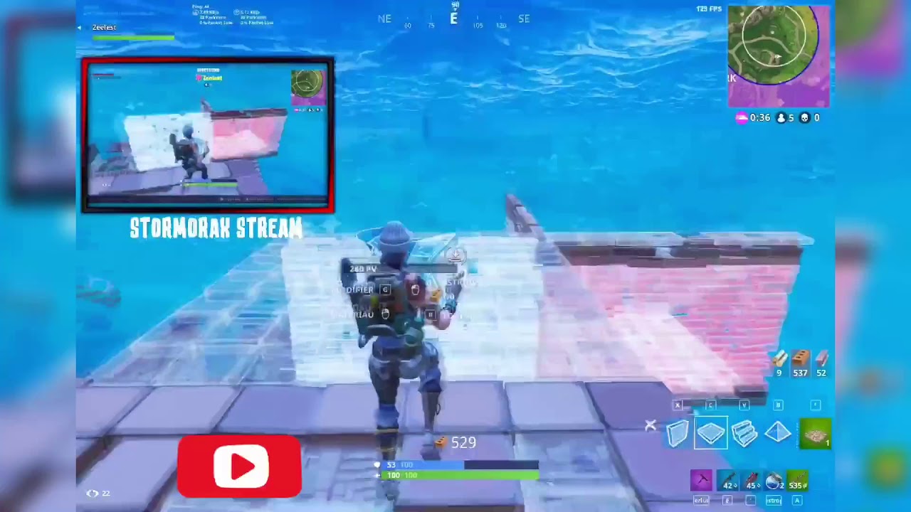 Stormorax tr&egrave;s bon joueur en buildfight COMPILATION !