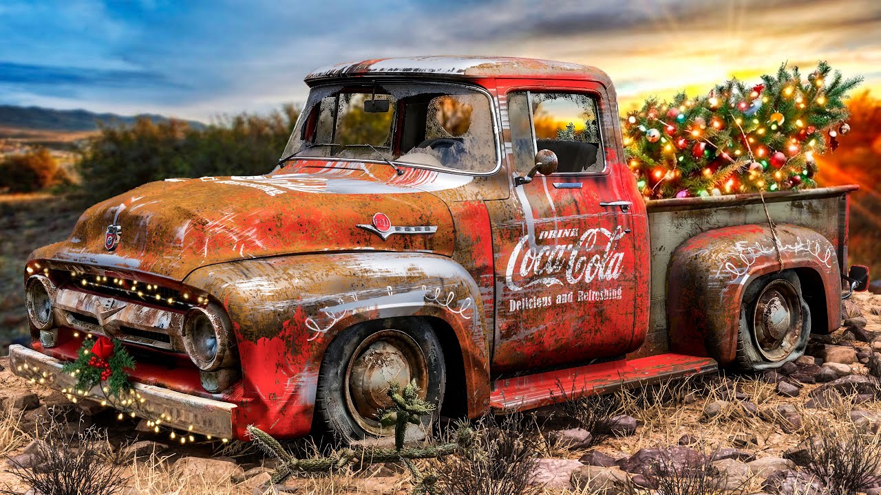 ENCONTREI A PICAPE DO PAPAI NOEL ABANDONADA NO FORZA HORIZON 5 – EP DE NATAL (Restaurando Clássicos)