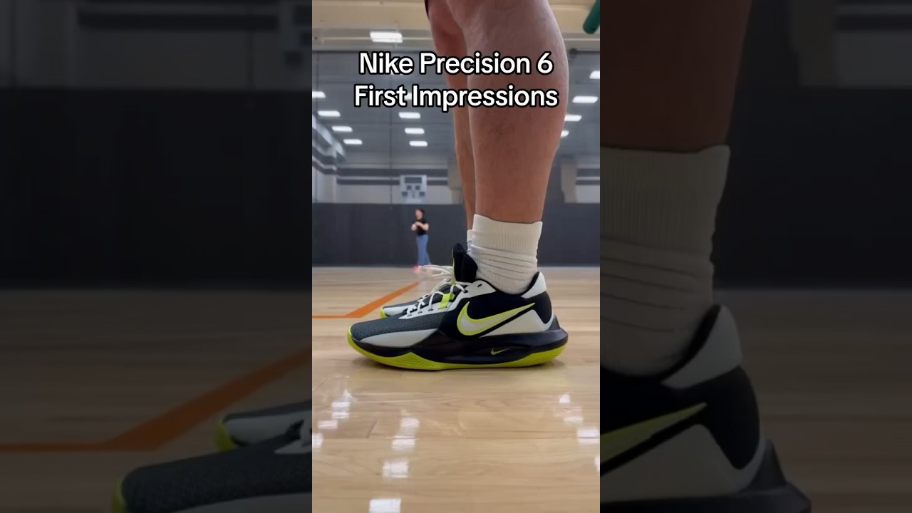 Nike Precision 6 &ldquo;Black Volt&rdquo; On Feet & In Hand Looks - First Impressions Part 1/3 #shorts #sneakers