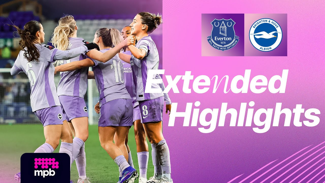 HIGHLIGHTS | Everton v Brighton | Women's Super League