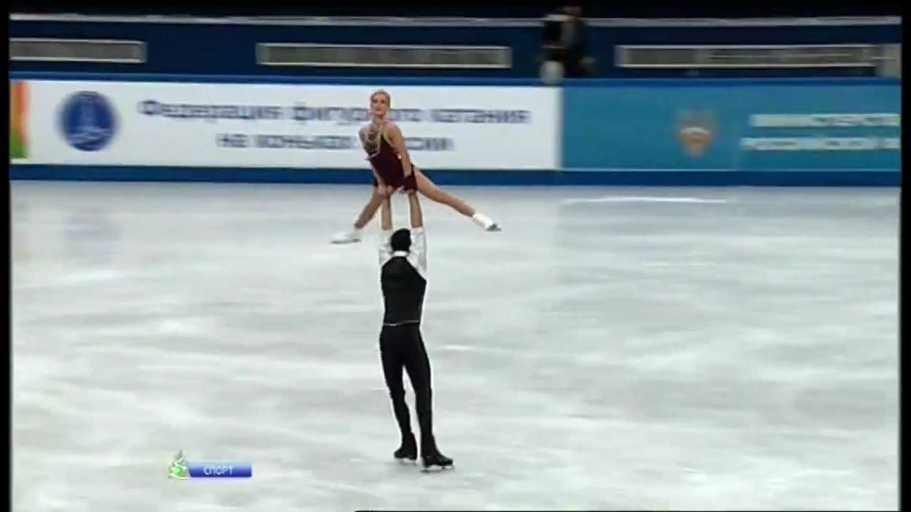 Tatiana VOLOSOZHAR Maxim TRANKOV 2013 SP Russian Nationals