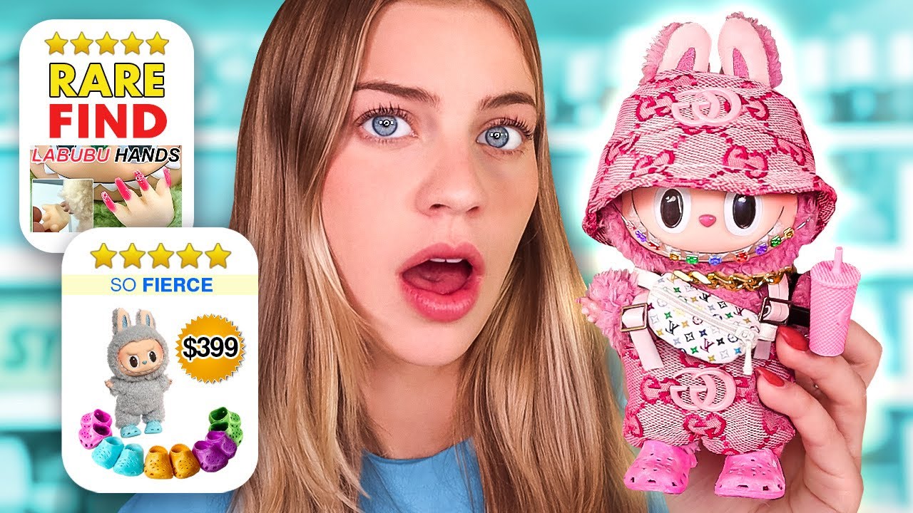 I Bought RARE LABUBU Products From TIKTOK