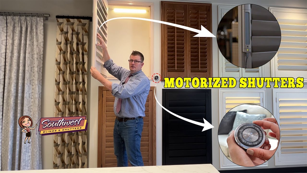 Motorized Plantation Shutters Explained - The Next Generation Shutter