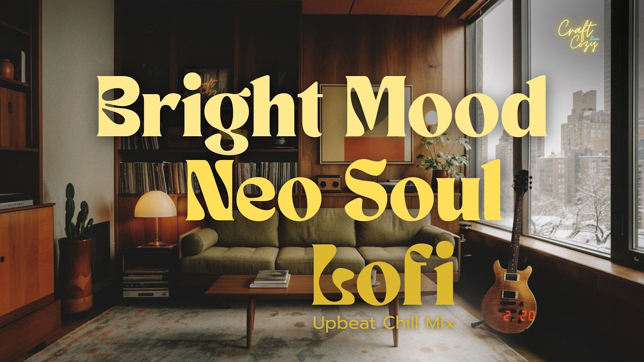 Earthtone Pulse Room 🌿 | Neo Soul, R&B Lofi Upbeat Chill Mix