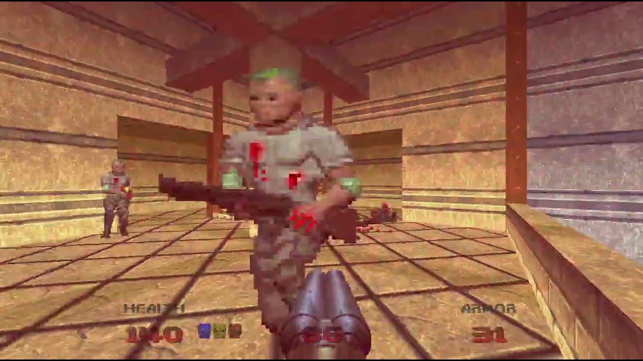 DOOM 64 (2020) Gameplay - Level 11: Terror Core