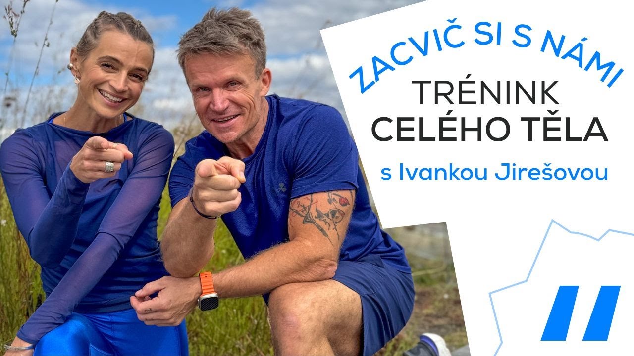 ZACVIČ SI S IVANOU JIREŠOVOU A DAVIDEM HUFEM 👌👏🦁