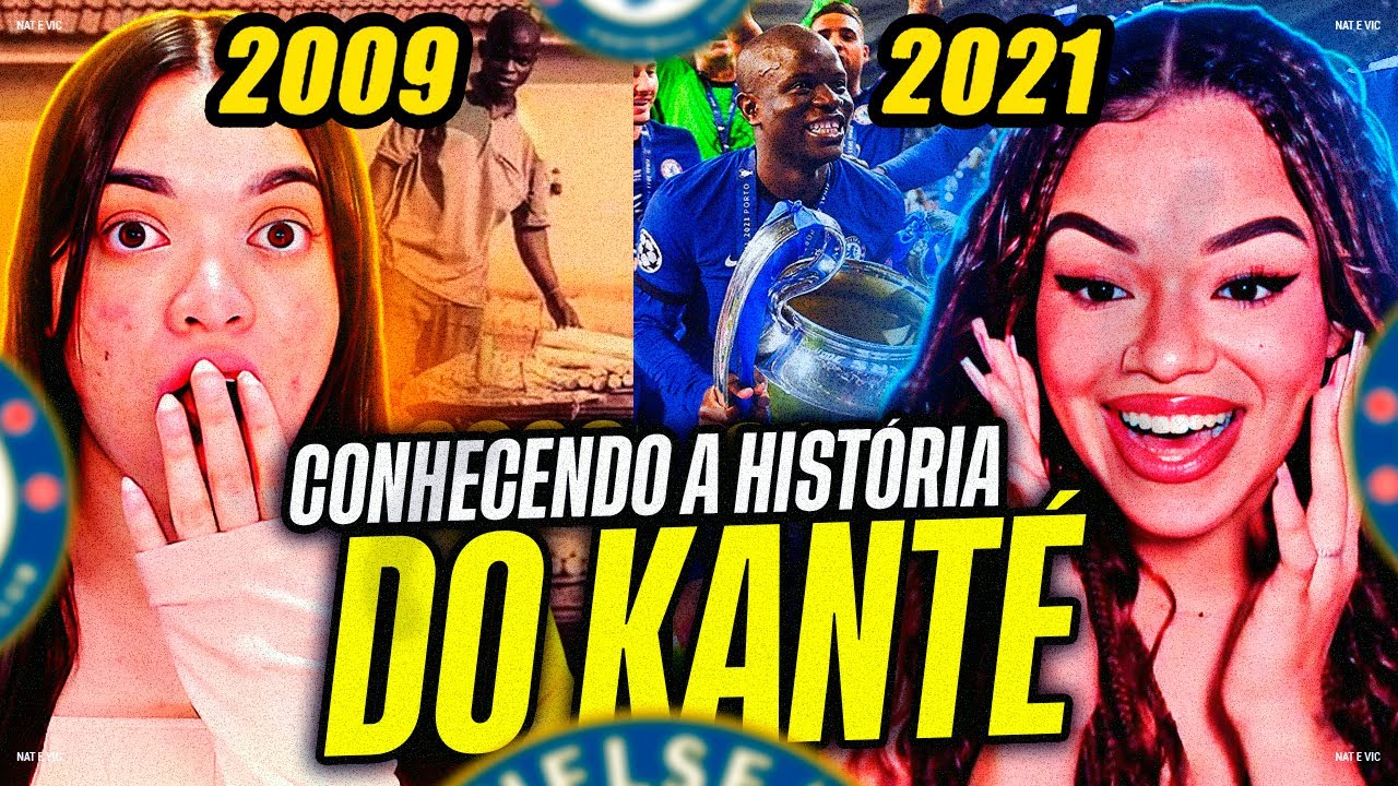 SE VOCÊ PENSA EM DESISTIR, VEJA A HISTÓRIA DO KANTÉ | Nat e Vic MV [REACT]