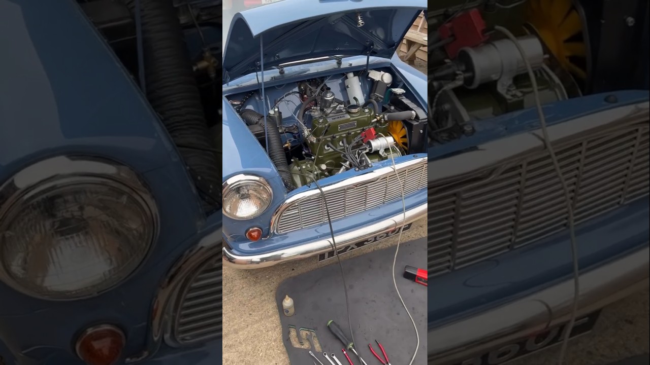 Check out the idle of this little 850 😂💪#minicooper #classicmini  #mini #classiccars #engine #cars