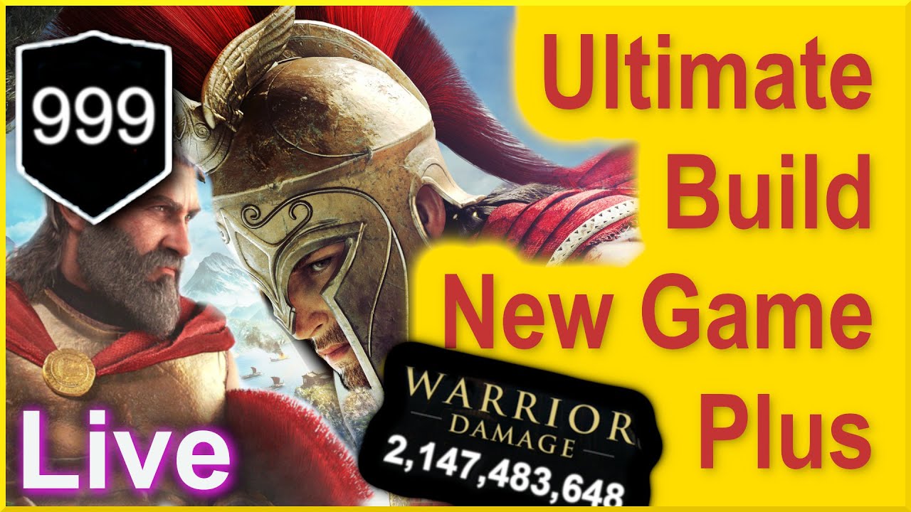 🔴 Assassins Creed Odyssey - Ultimate Nightmare Powerplay with 2 Billion Damage Build - New Game Plus