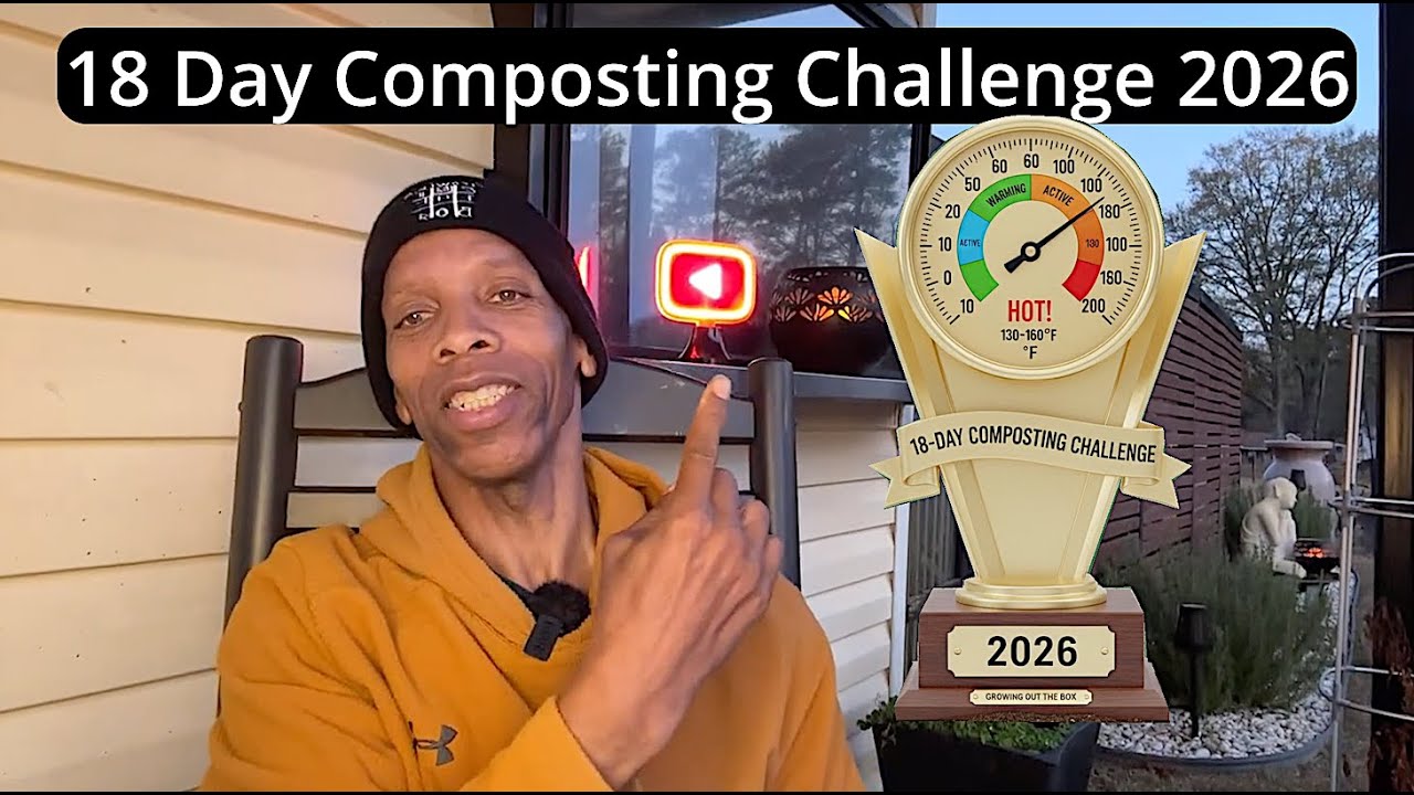 Winter Carbon Collection & The Secret to Hot Compost #18daycompostingchallenge2026