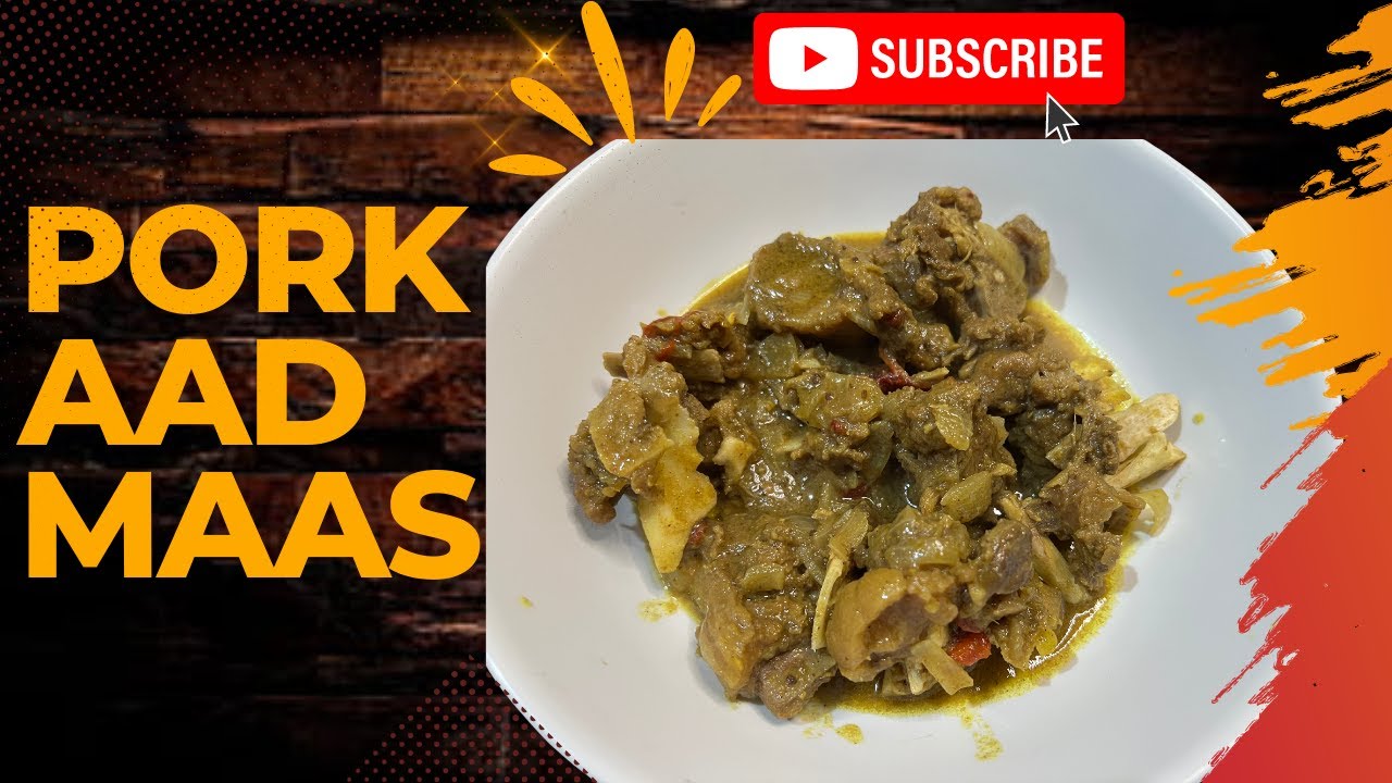 Pork AAD Maas |Pork Bone Meat| Goan Recipes