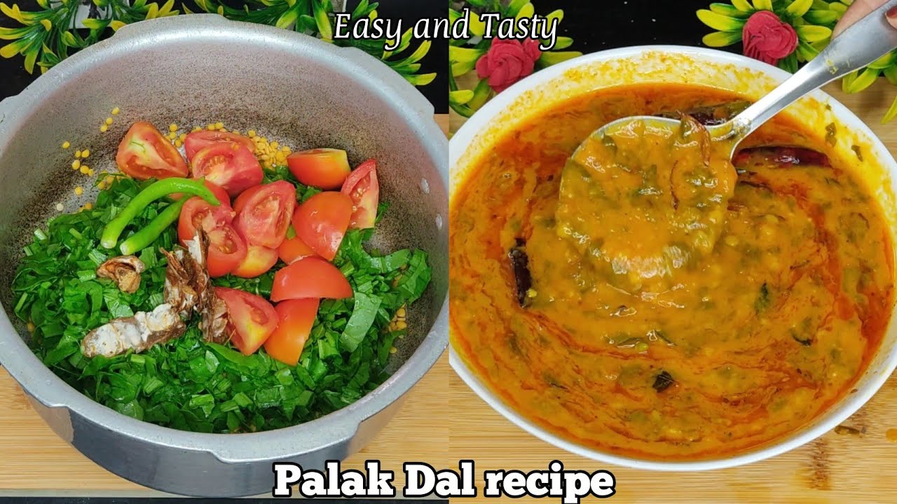 Palak Dal recipe|How to make Palak Dal