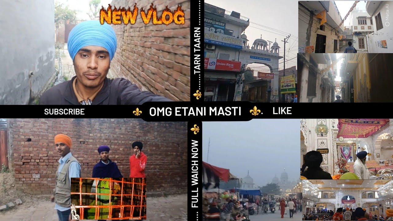  Full Day Masti at Tala Sahib|Tala Sahib Tarn Taran Trip Full Masti  #TarnTaran#NewVlog#PunjabVlog