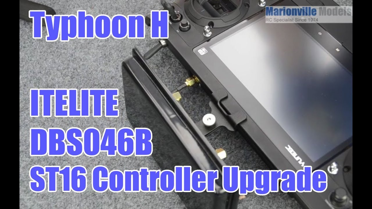 ITELITE DBS046B Antenna Upgrade for Yuneec Typhoon H ST16 & 24 Controller