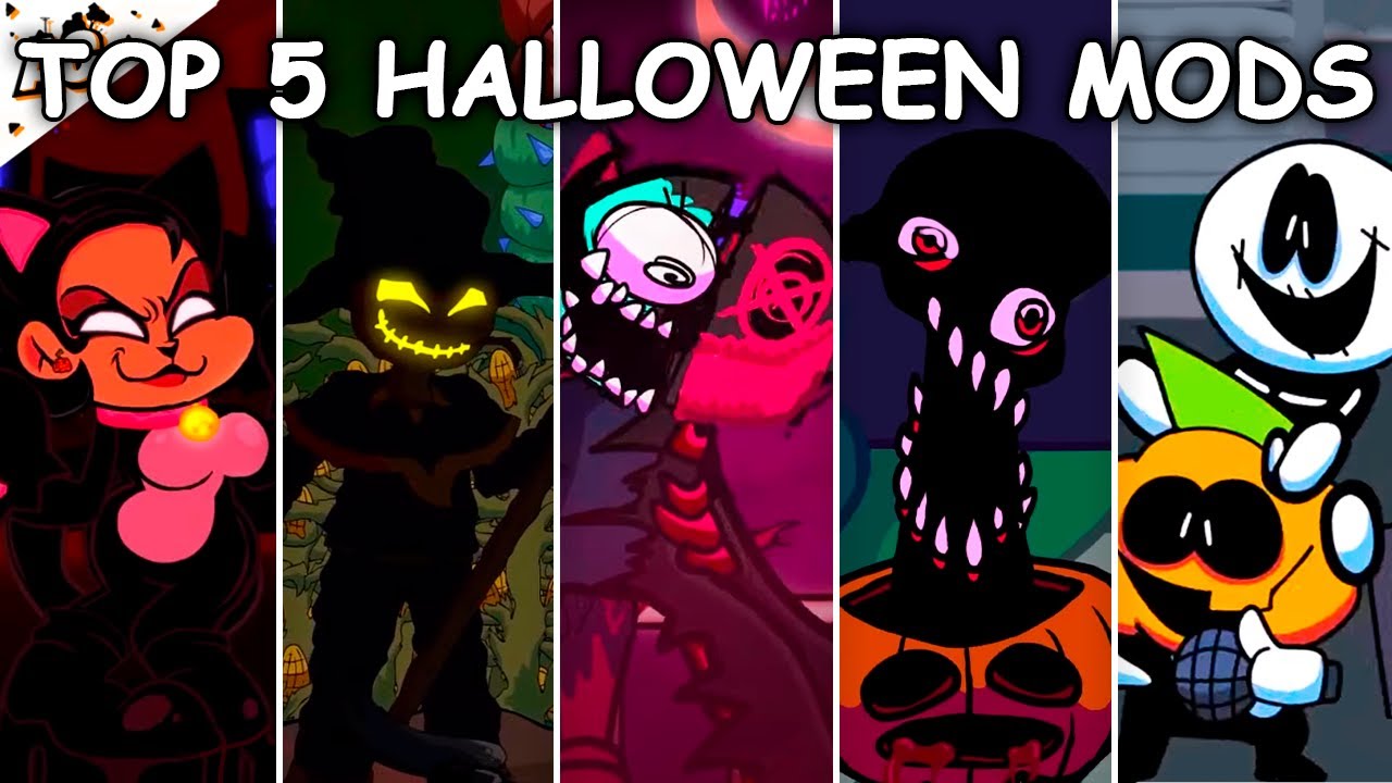 Top 5 Halloween Mods in Friday Night Funkin’