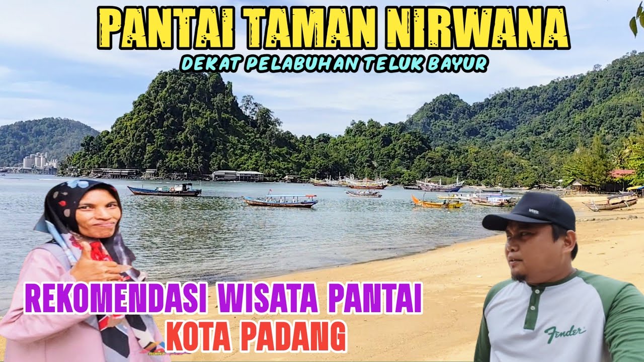 PANTAI TAMAN NIRWANA PADANG - REVIEW SINGKAT KEINDAHAN NYA, SALAH SATU REKOMENDASI TEMPAT REFRESHING
