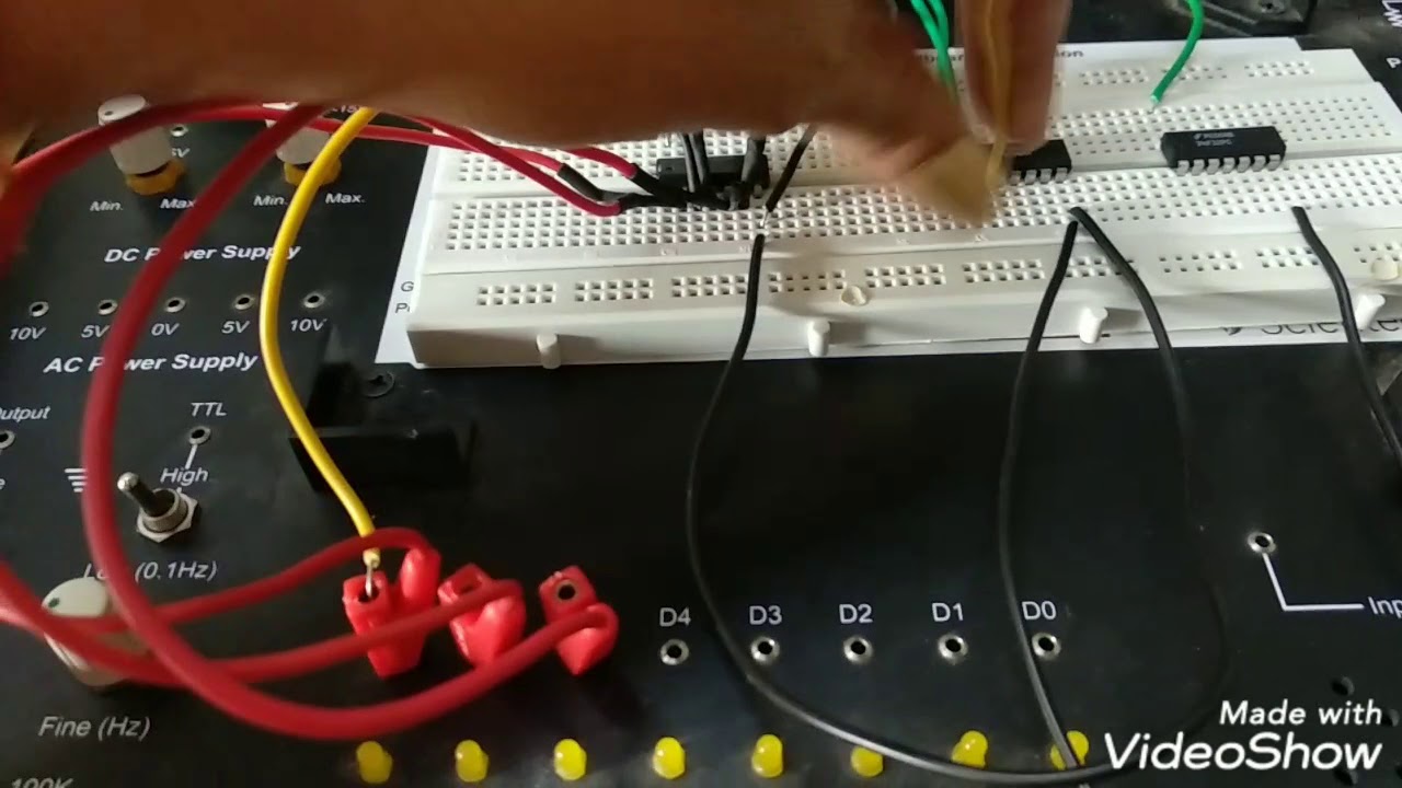 Circuit Connection of full adder