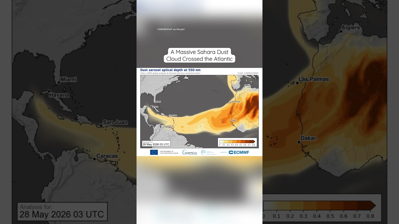This Giant Dust Cloud Could Affect Hurricane Season