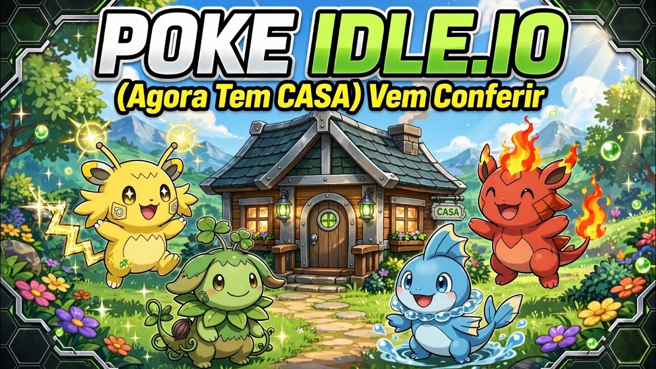 TRAINING HOUSES HAVE ARRIVED IN POKE IDLE.IO, LET'S GO
