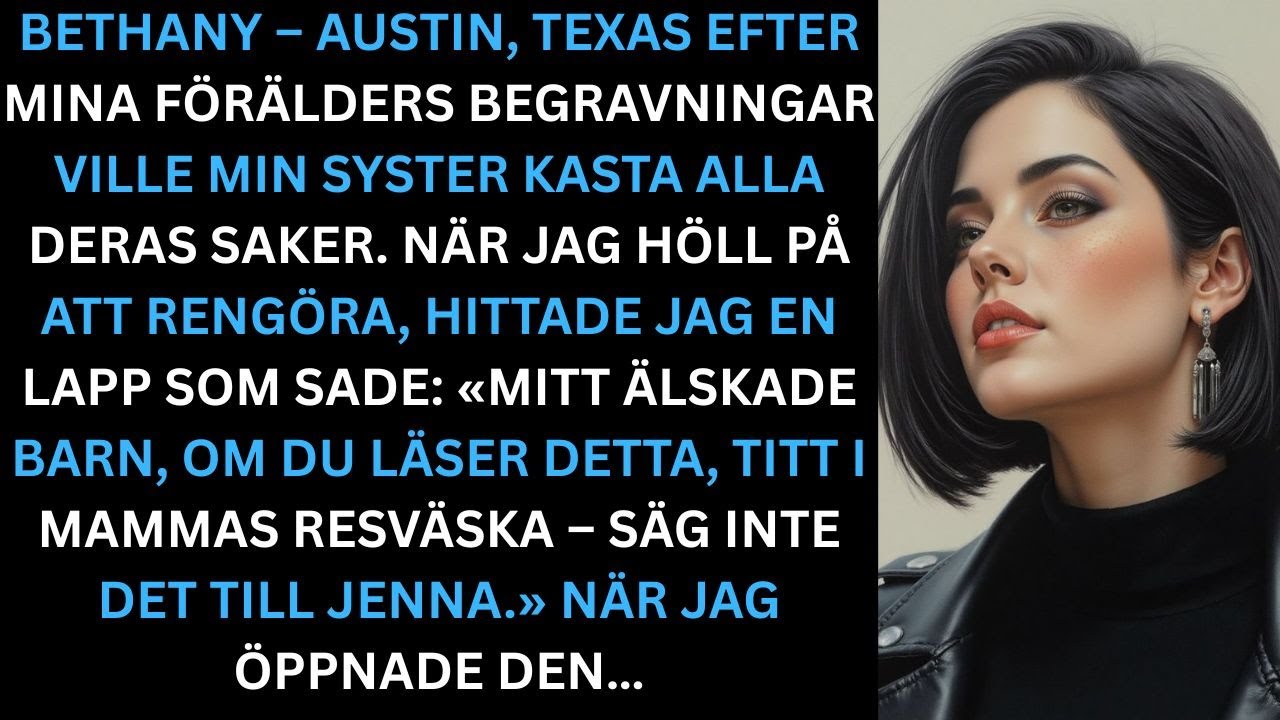 Min syster ville slänga alla mina föräldrars ägodelar efter att de gått bort. Men jag hittade…