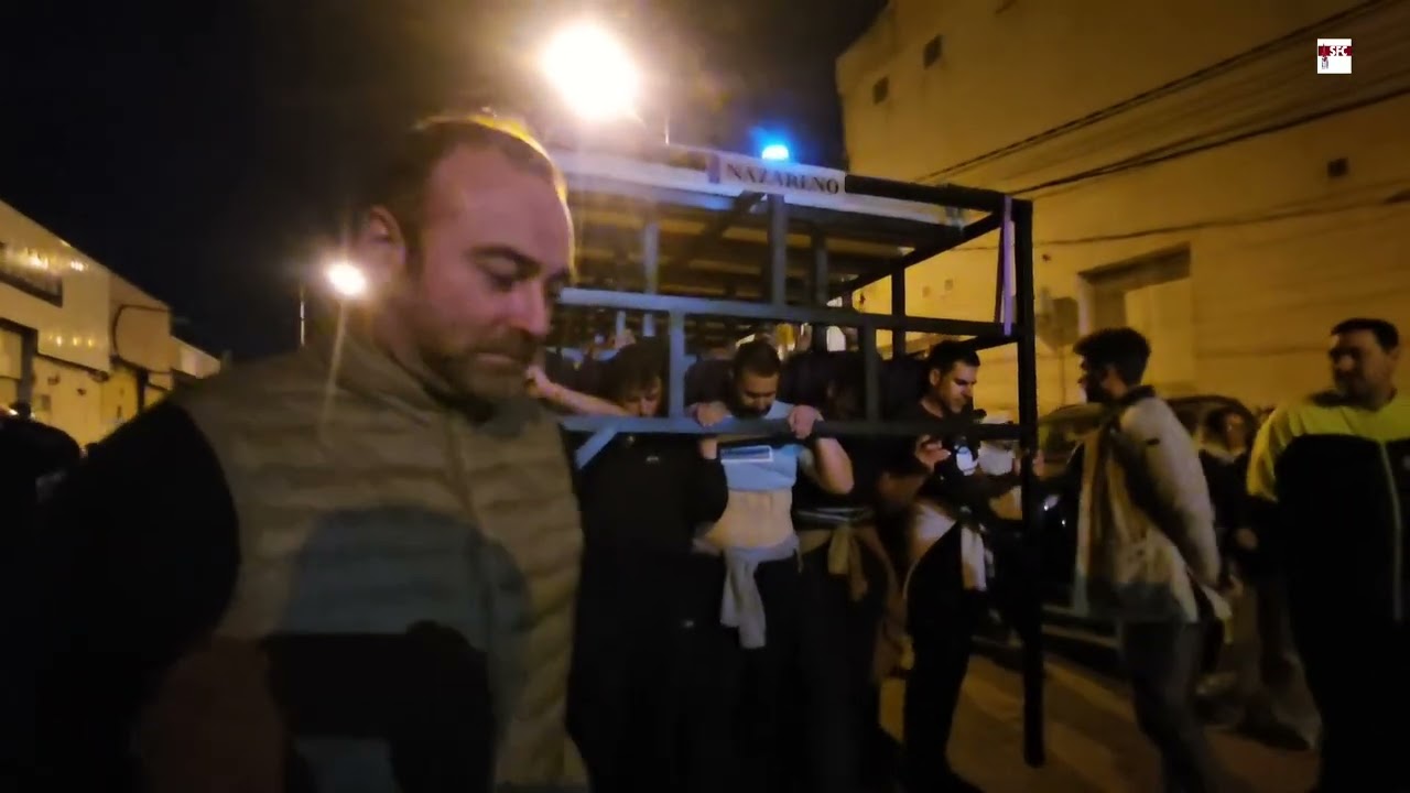 Ensayo de la Cuadrilla de Hermanos Cargadores de Jesús Nazareno (27 de febrero 2026)