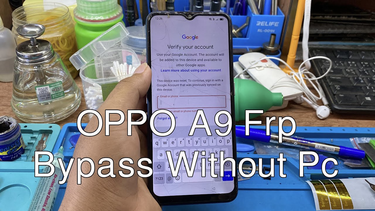 OPPO A9 Frp Bypass Without Pc