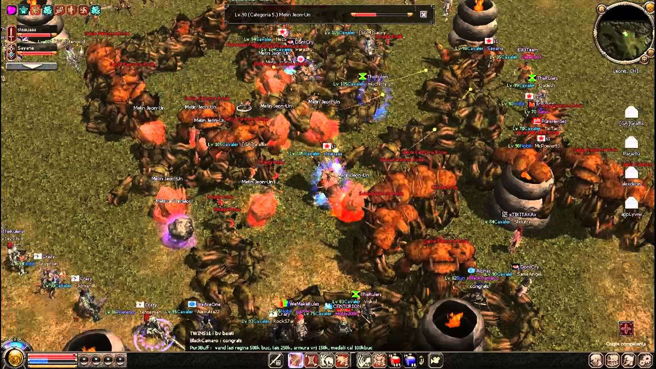 Metin2.ro Leonis steauaaa,Parazltu & muchisty lvl 105