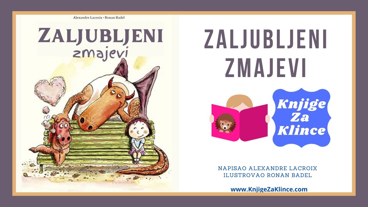 🦔 PRIČE ZA DJECU - Zaljubljeni zmajevi - slikovnice audio priče za djecu najljepše priče za laku noć