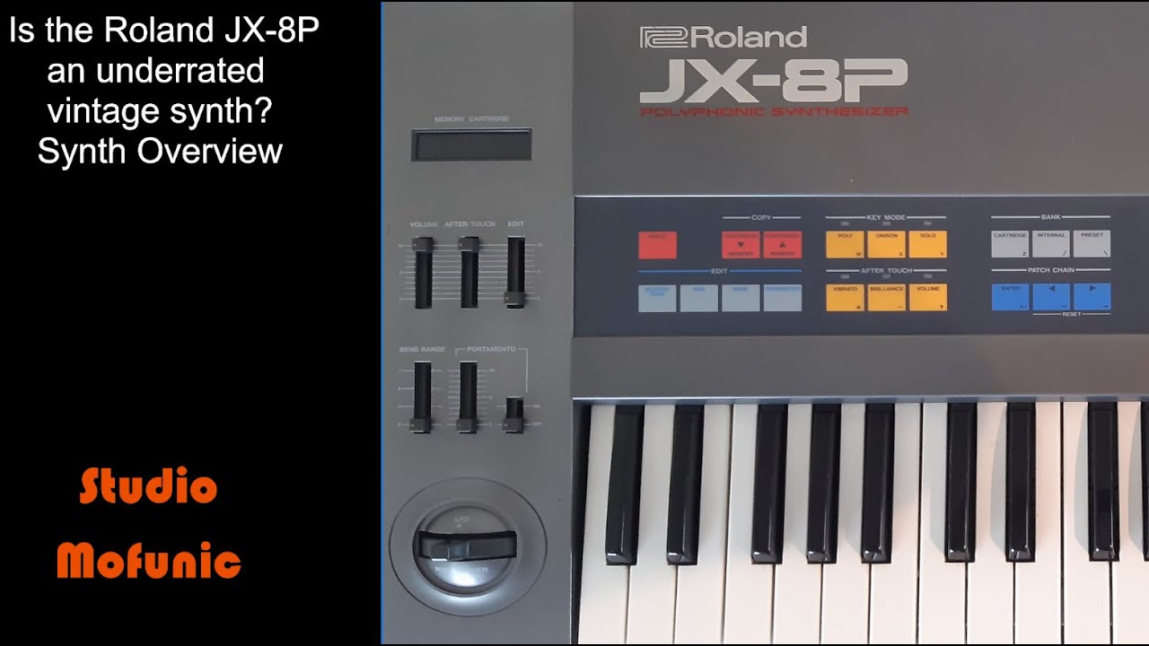 Is the legendary Roland JX-8P an underrated  vintage synth? (Overview)