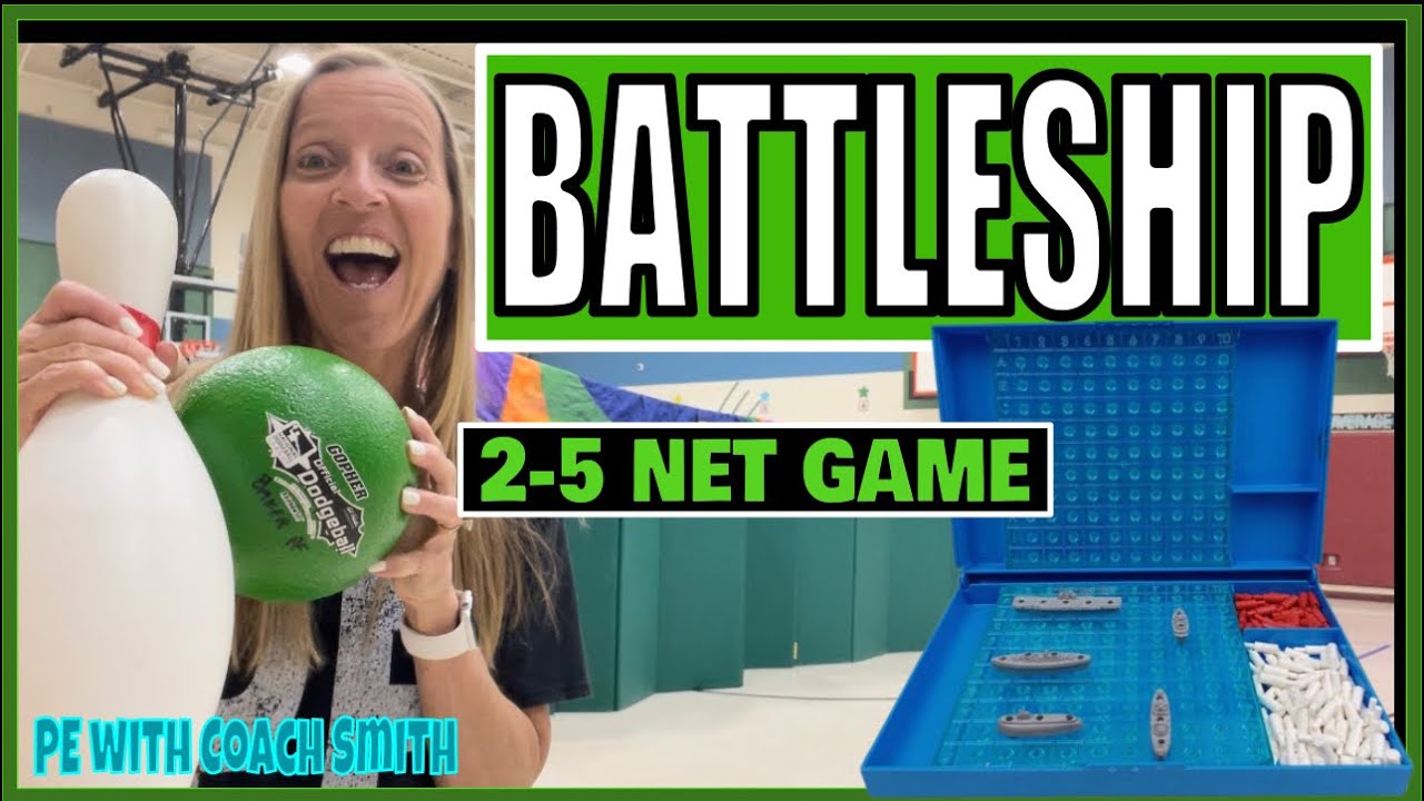 BATTLESHIP Net Game grades 2-5th PE