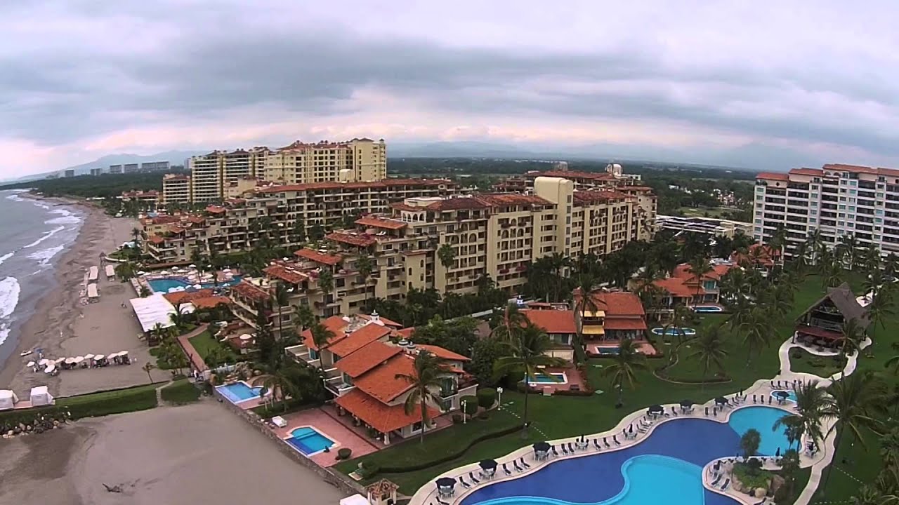 Aerial Views of Condo Los Caracoles Marina Puerto Vallarta
