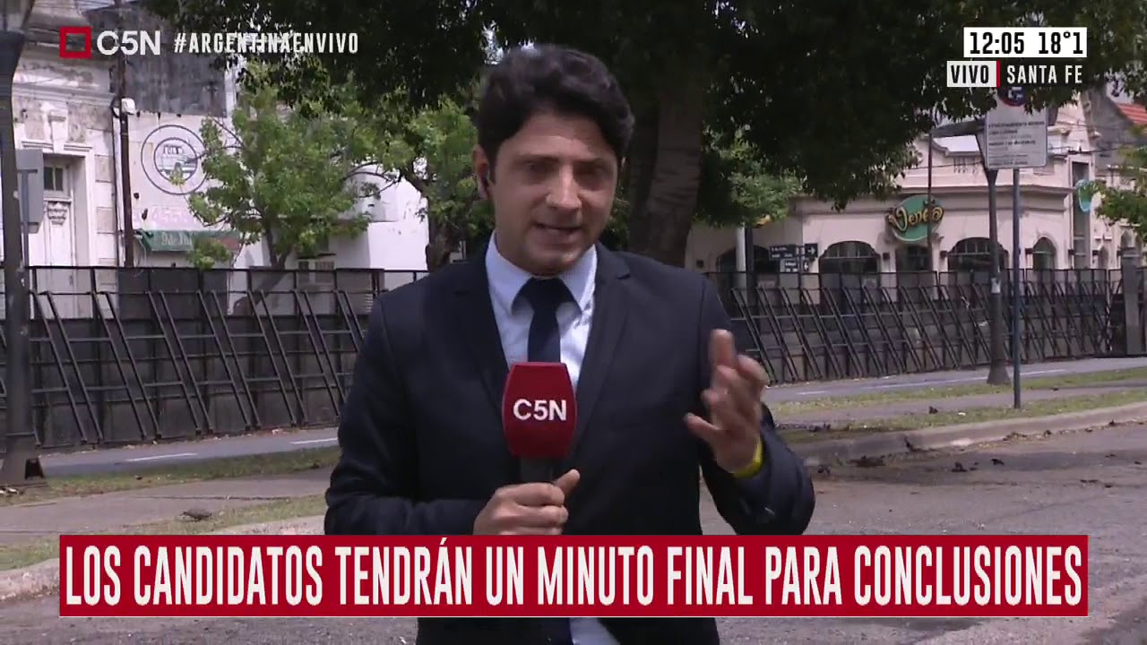Debate presidencial: transmisi&oacute;n especial de C5N