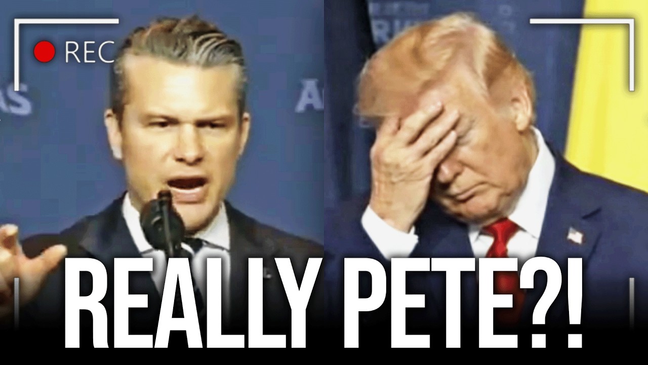 Hegseth Humiliates Trump In Front of EVERYONE