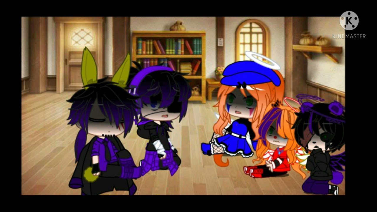 Aftons presos em um quarto por 24 horas 3/? (Gacha Club)