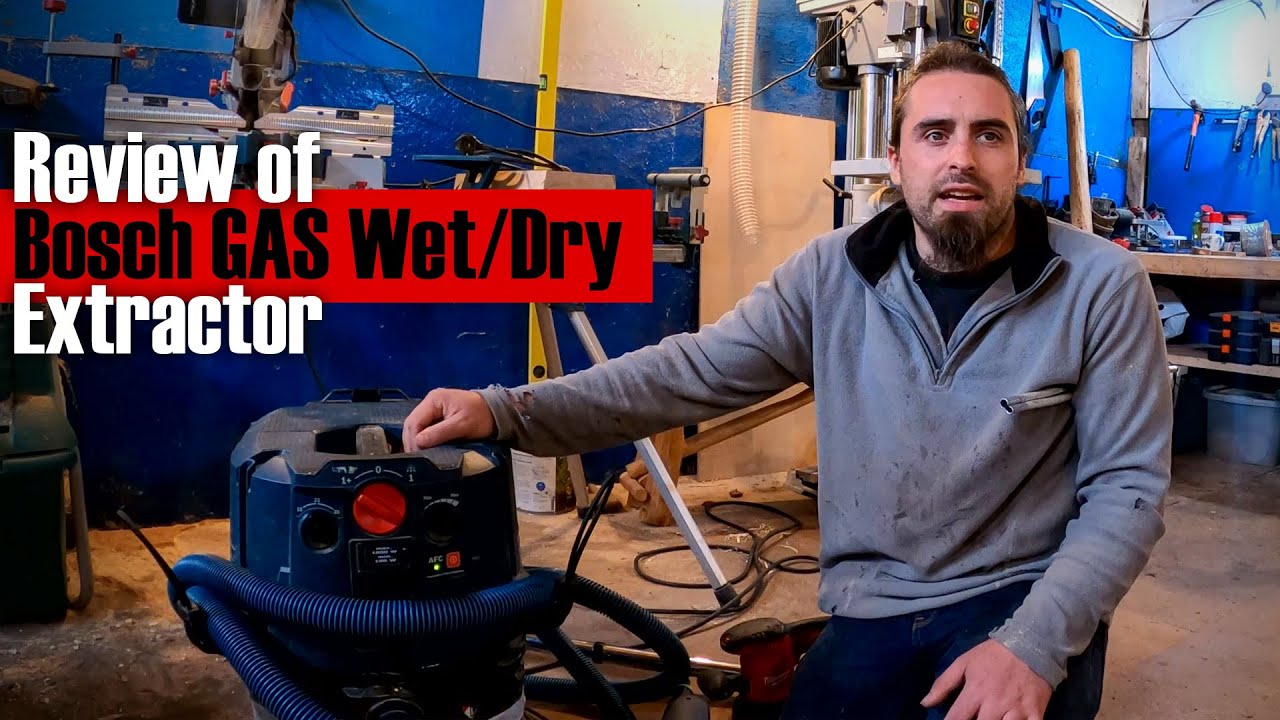 Bosch GAS 35 M AFC Professional Wet/Dry Extractor Review