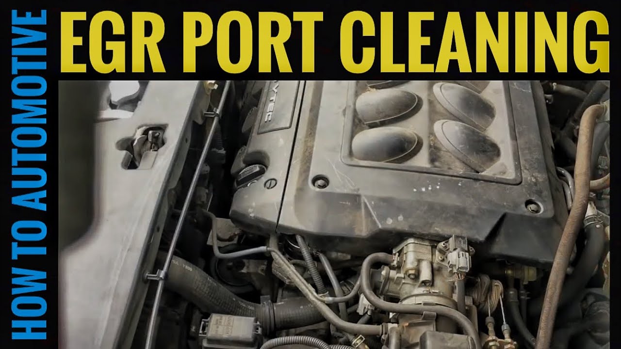 How to Clean the EGR Port on a 1998-2004 Honda Odyssey (P0401)