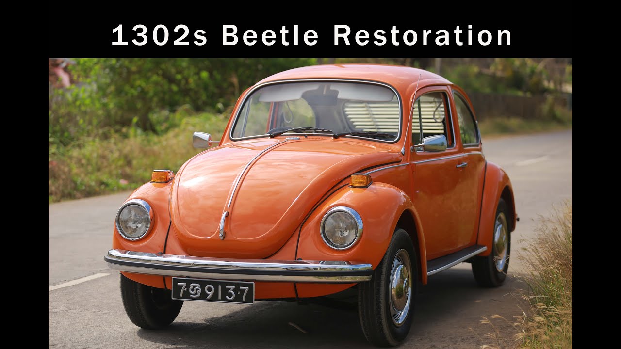 Volkswagen beetle 1302 S restoration sri lanka.