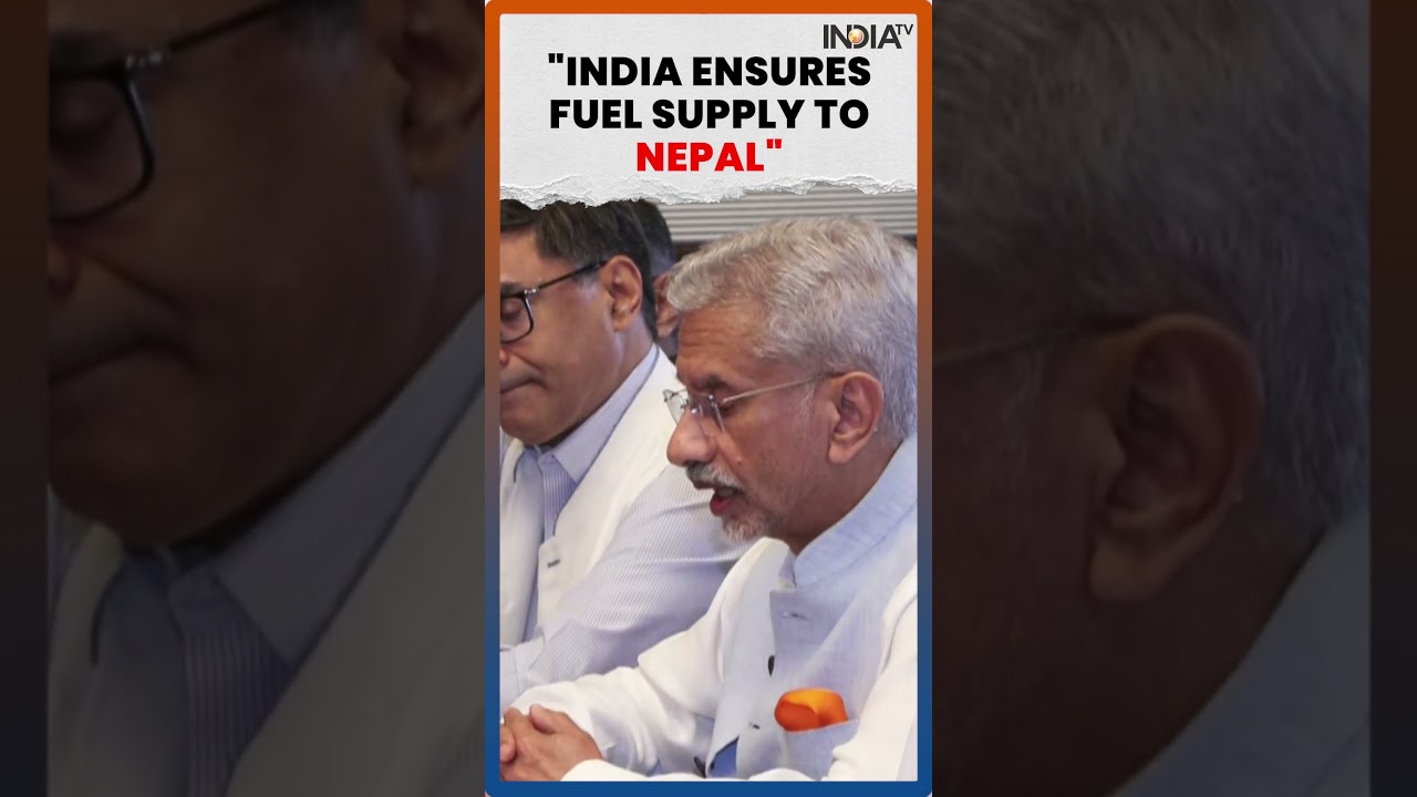 Jaishankar Reveals How India Kept Nepal's Fuel Supply Running Amid Crisis #shorts #jaishankar