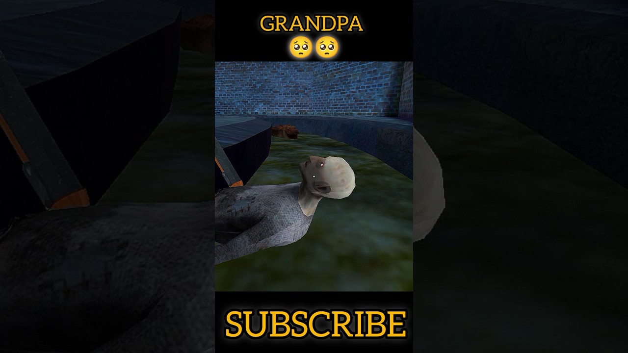 #denzelwashington GRANDPA 🥺🥺 CROCODILE 🥺🥺 #granny#viralshorts#gaming