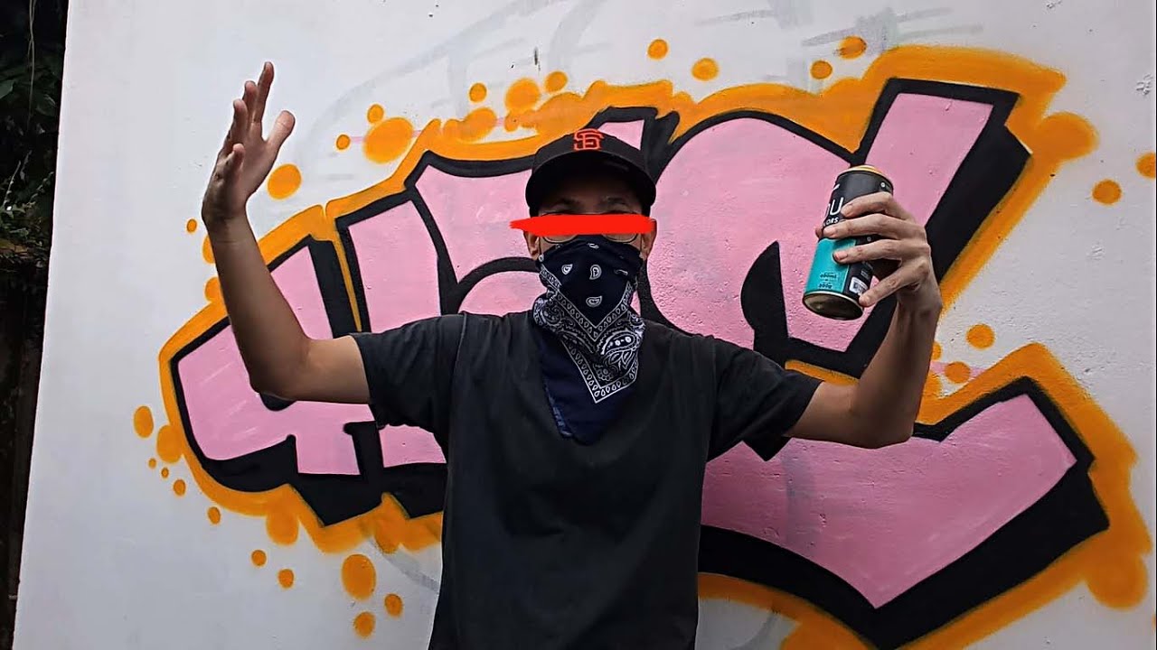 Tutorial de Graffiti - Como fazer um GRAFFITI na parede