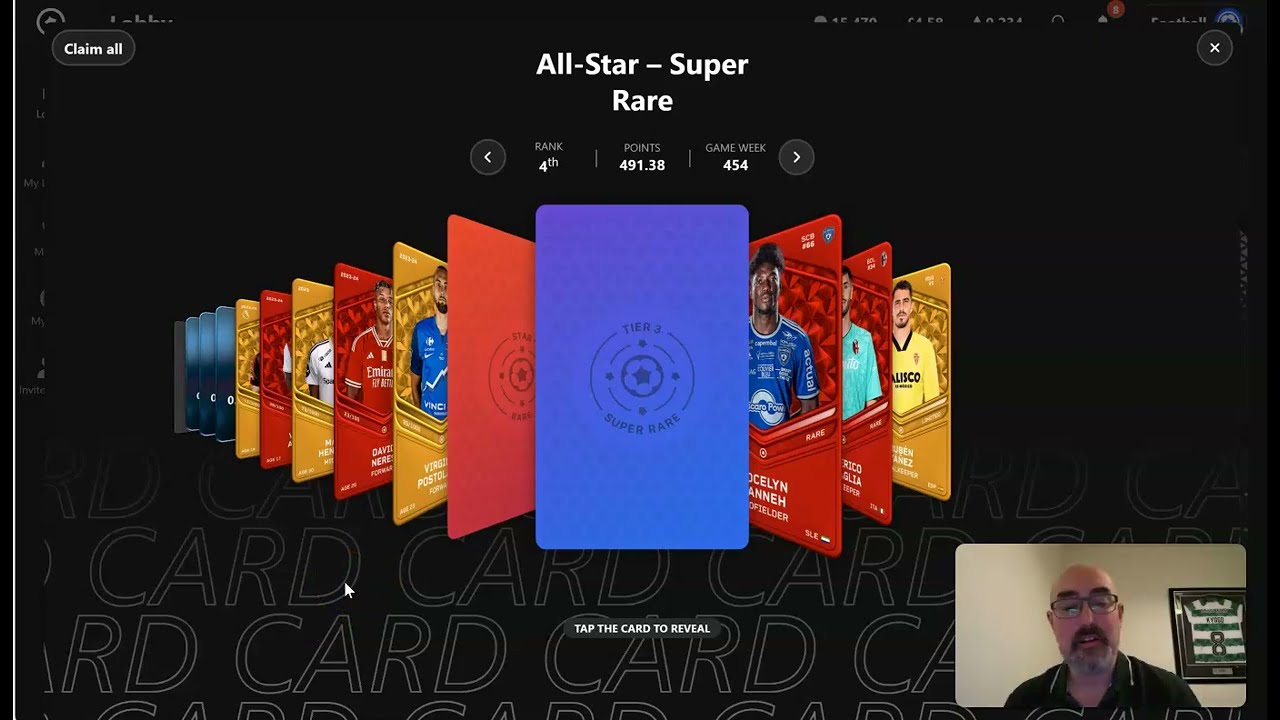 Sorare Star Rare Win